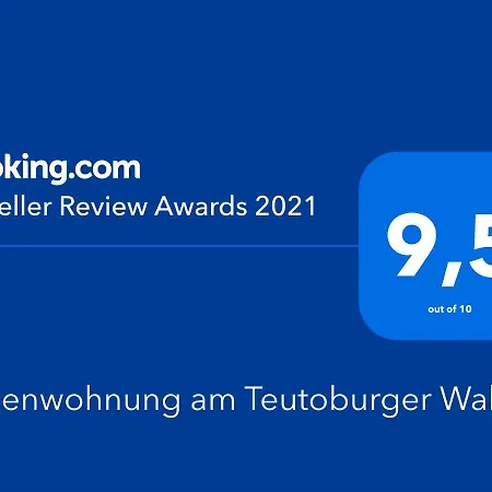Apartment Am Teutoburger Wald 1 Oerlinghausen